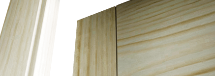 Detalle de la puerta premium design Premier Assimmetrica