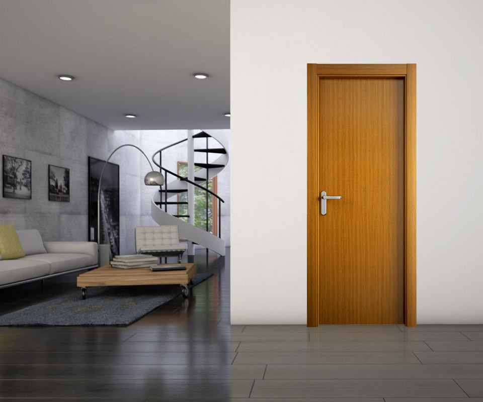 Puerta basic prime de la Iris Lisa V en una habitación Puerta basic prime de la Iris Lisa V en una habitación