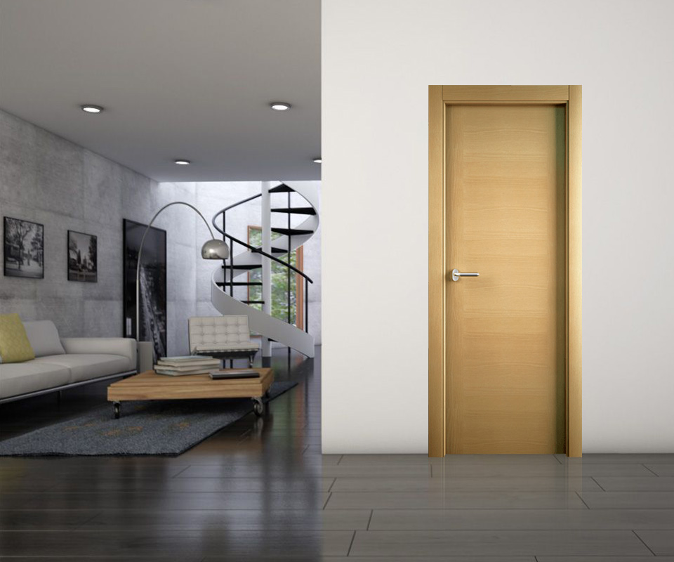Puerta basic prime Iris Premier Vh en una habitación