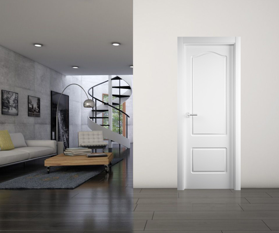 Puerta premium calssic Jeymalac Provenzal en una habitación