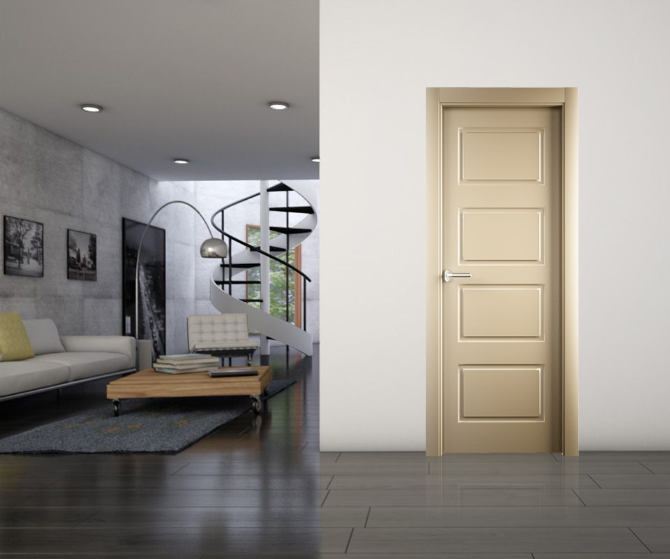 Puerta premium design de la Jeymalac Tower en una habitación