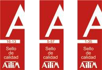 Sellos de calidad de la empresa JEYMA