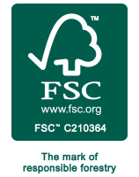 Certificación de cadena de custodia FSC-C210364 por la gestión forestal responsable y cuidado del medio ambiente de JEYMA, fábrica de puertas